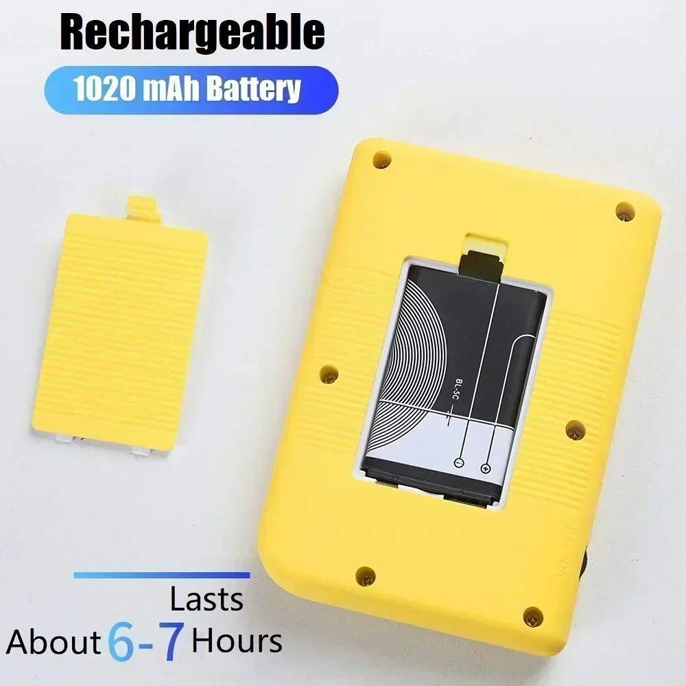 NGNG Portable Game Console with 500 Classic Retro Games 8 Bit 3.0-Inch Color Screen Perfect Birthday Gift for Kids