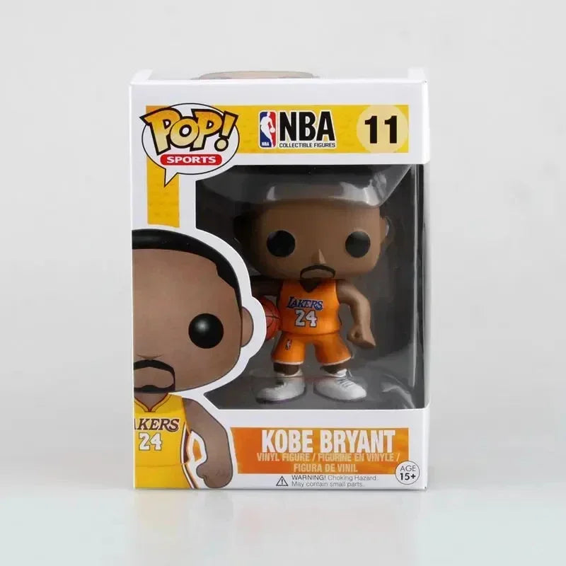 FUNKO POP Kobe BRYANT Basketball Star Black Mamba Kobe BRYANT Action Figures Children Gifts Collectible Model Toys