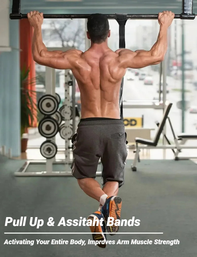 Workout Pilates Latex Resistance Band Exercise Elastic For Sport Strength Pull Up Assist Heavy Duty Fitness Equipment Tough Pull