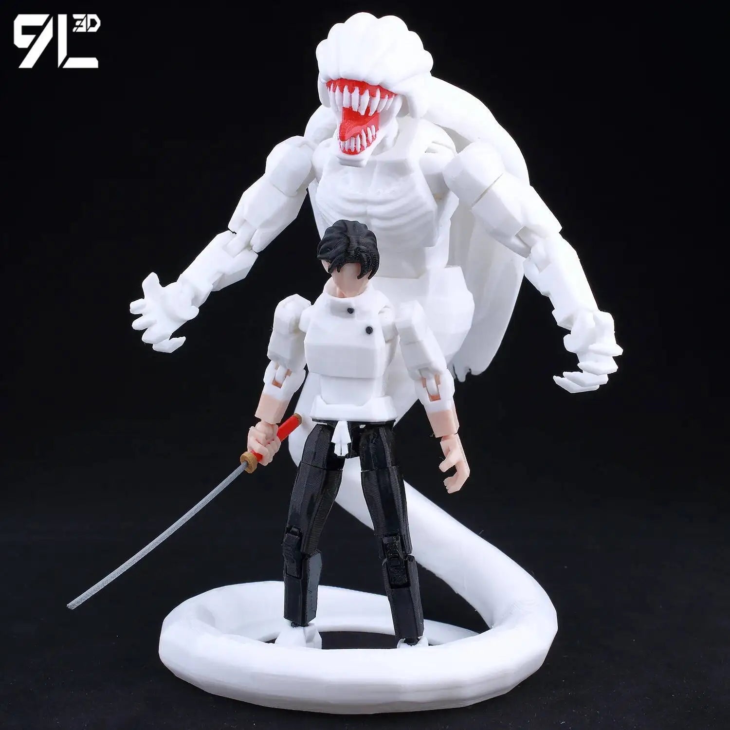 9L3D Printed Anime Jujutsu Kaisen Sukuna Yuji Yuta Satoru Gojo Lucky Dummy 13 Movable Shapeshift Action Figures Mannequin Toys