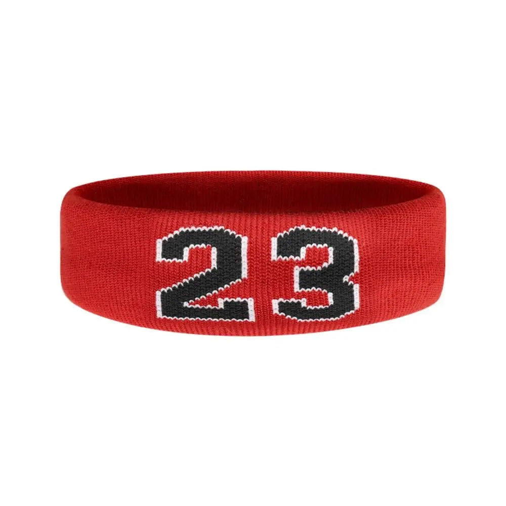 Sweat-Absorbent Basketball Headband Sport Style Elastic Cotton Running Headband Skin Friendly Soft Sports Headband Adult/KidsDIY