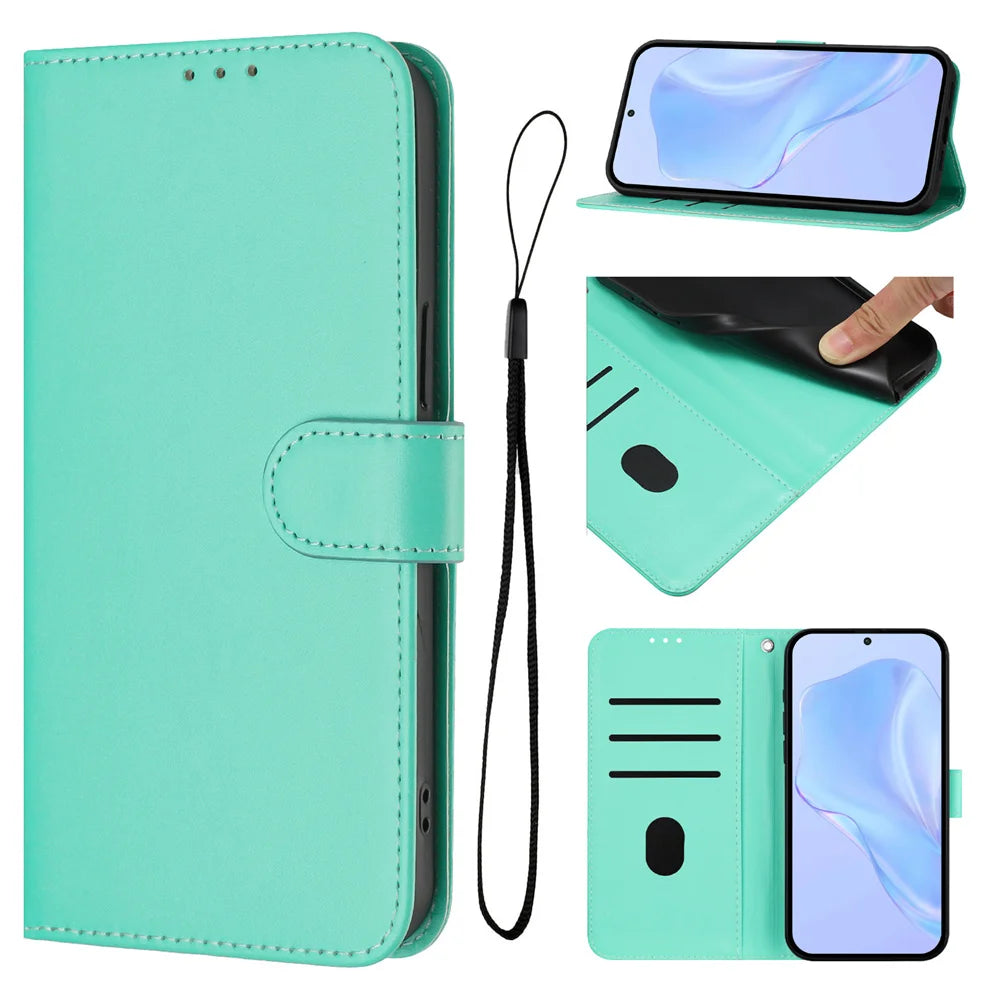 Fundas Honor 400 Smart Case Leather Flip Wallet Book Cover For Coque Huawei Honor 400 Smart LGN-NX1 Magnetic Protect Phone Case