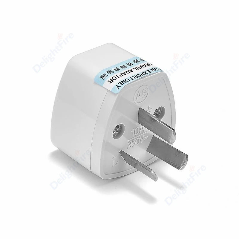 KR Plug Adapter Multifunction Universal AU UK US To EU Electrical Socket Type E/F France Spain Plug Travel Adapter AC Outlet