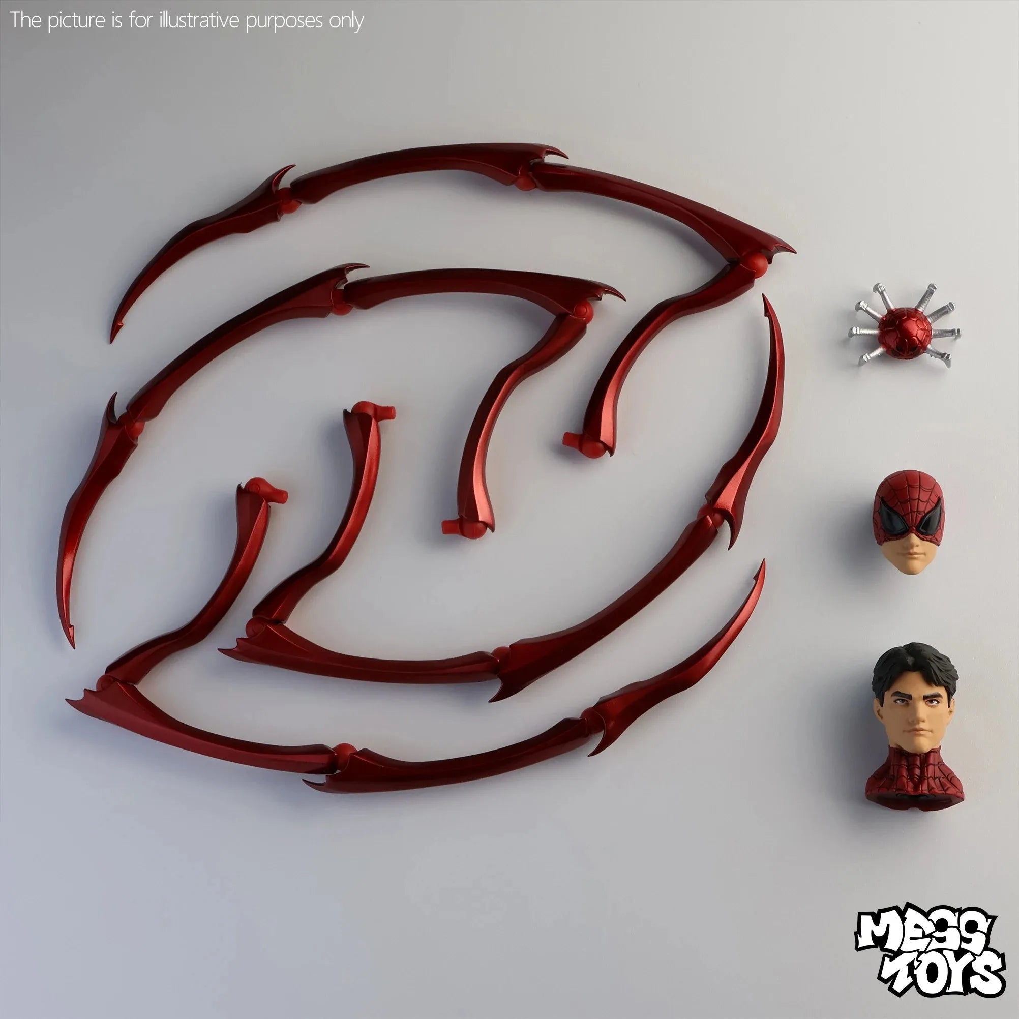 In Stock Mess Toys Superior Spider Man Doctor Octopus Peter Parker Messtoys Spiderman Neighbor Anime Action Figure Toys Gifts