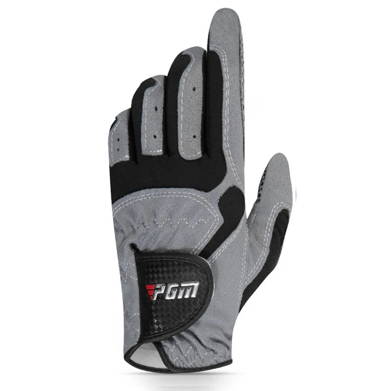 PGM Professional Golf Gloves Microfiber Cloth Fabric Breathable Non-Slip Gloves Club Swing Putting Training Gloves
