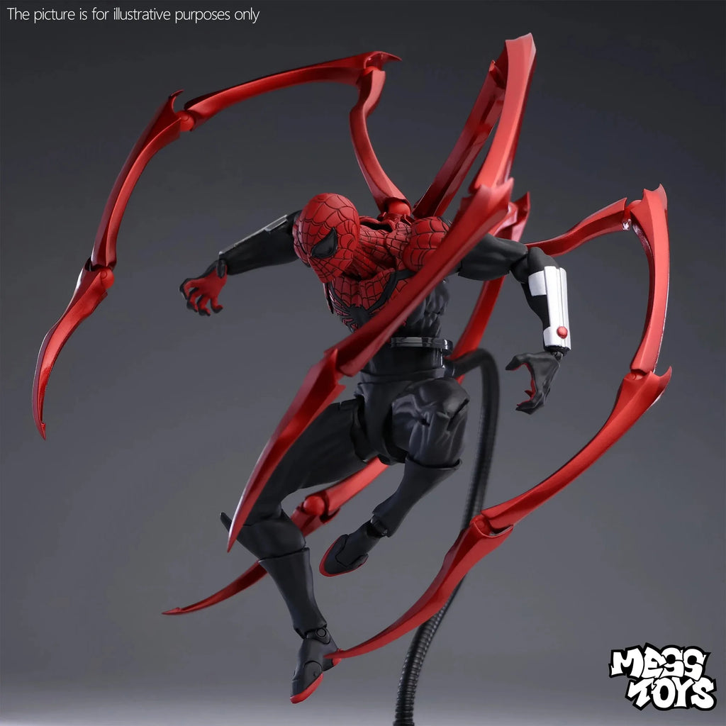 In Stock Mess Toys Superior Spider Man Doctor Octopus Peter Parker Messtoys Spiderman Neighbor Anime Action Figure Toys Gifts