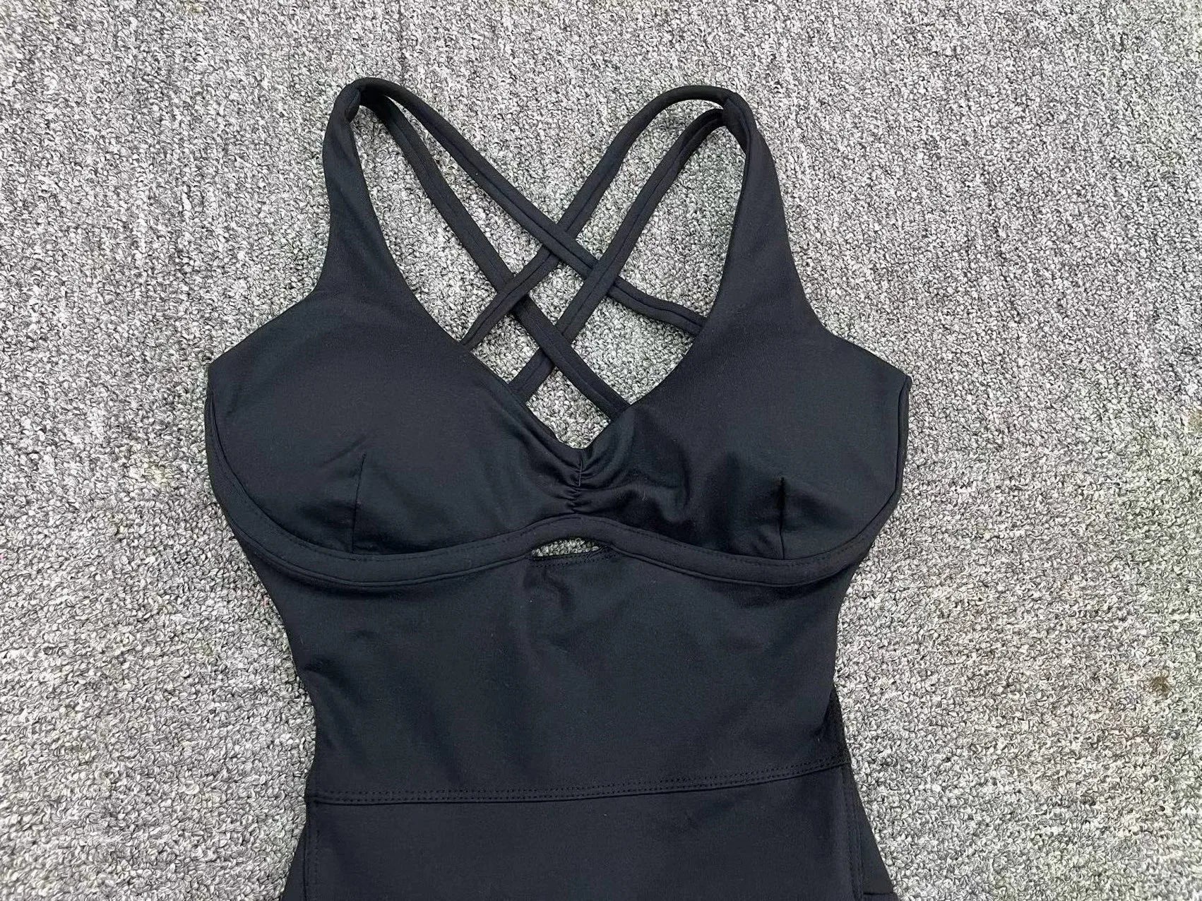 Sporty Jumpsuit Women Sportwear 2025 Workout Yoga Clothes Push Up Gym Set Women Sportswear Sport Outfit Fitness Overalls Black