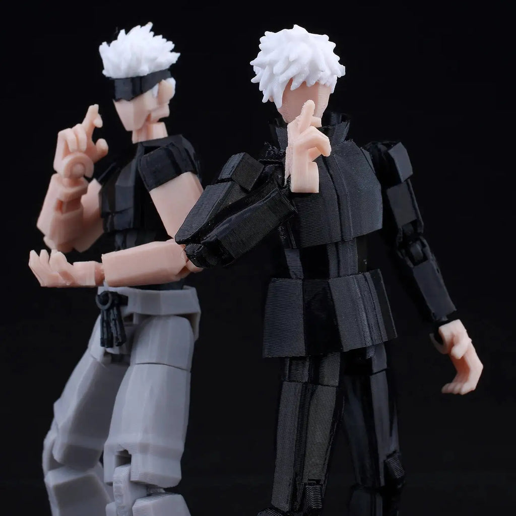 9L3D Printed Anime Jujutsu Kaisen Sukuna Yuji Yuta Satoru Gojo Lucky Dummy 13 Movable Shapeshift Action Figures Mannequin Toys