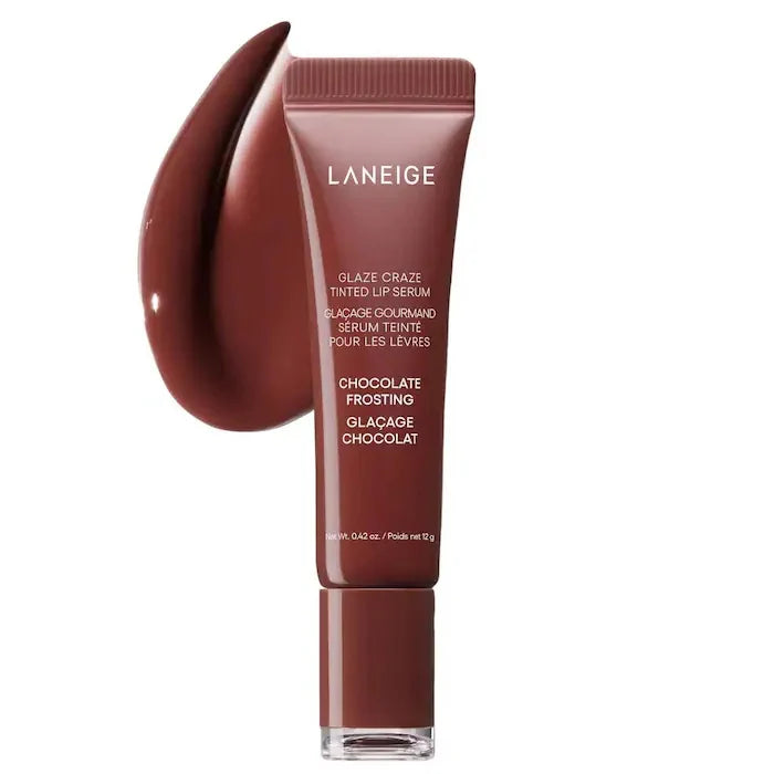 LANEIGE Hose Lip Honey Lip Glaze Moisturizing Brightening Colored Lip Balm Lips Tint Soft Tube Make Up Beauty Lips Care