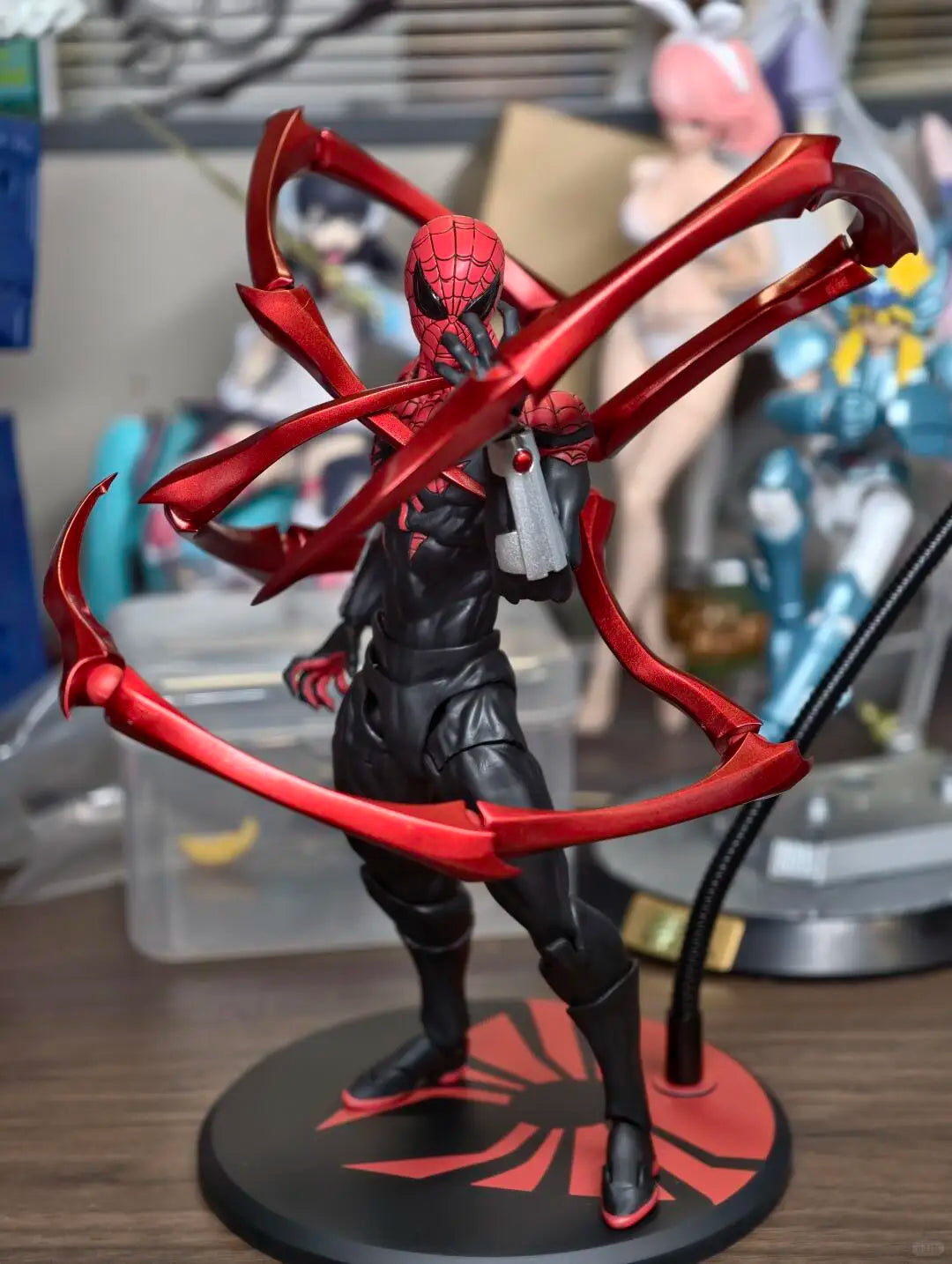 In Stock Mess Toys Superior Spider Man Doctor Octopus Peter Parker Messtoys Spiderman Neighbor Anime Action Figure Toys Gifts