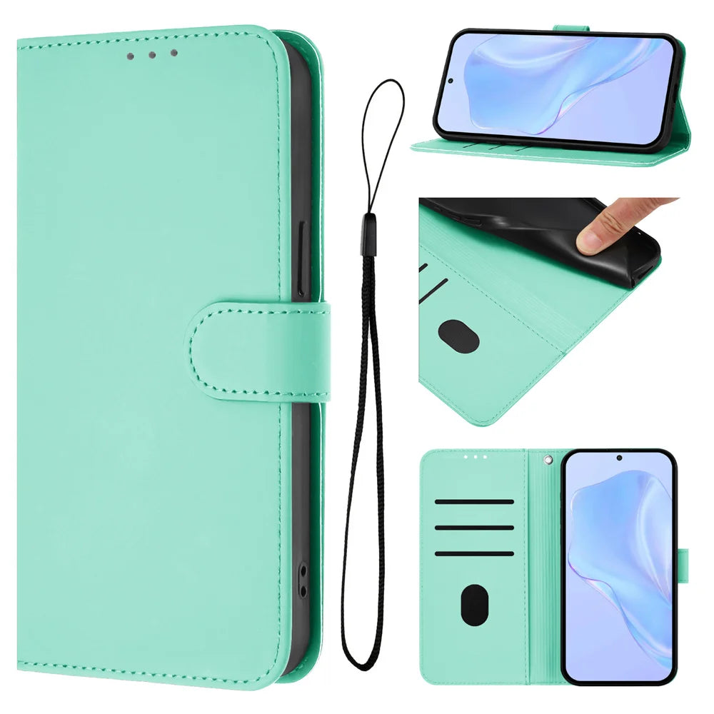 Fundas Honor 400 Smart Case Leather Flip Wallet Book Cover For Coque Huawei Honor 400 Smart LGN-NX1 Magnetic Protect Phone Case