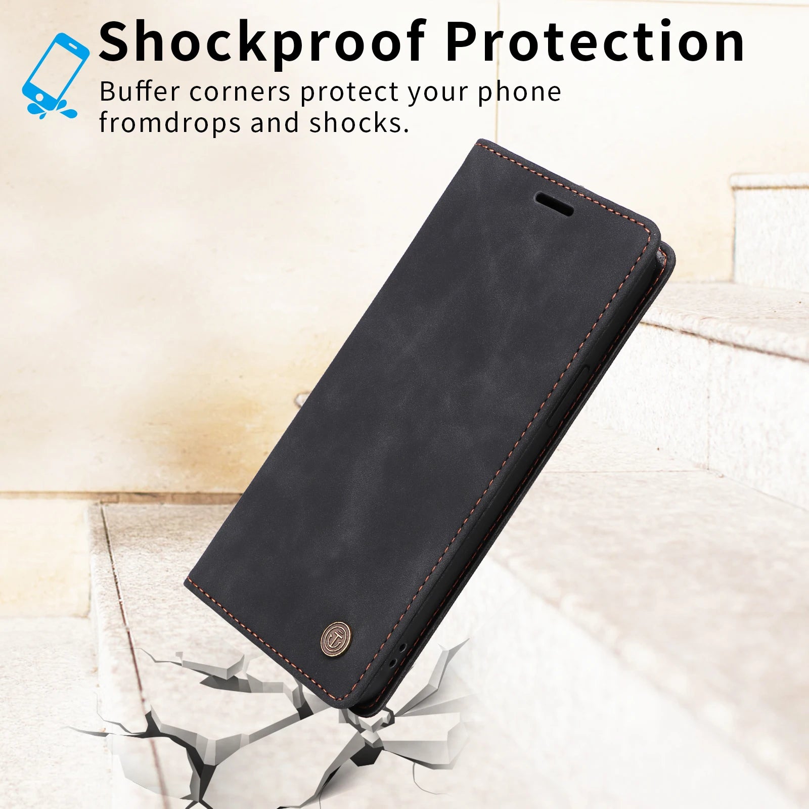 Luxury Leather Wallet Phone Case For Coque Samsung Galaxy A56 A36 A26 A16 A55 A35 A25 A15 A05 A05S A07 A17 Flip Book Cover Funda