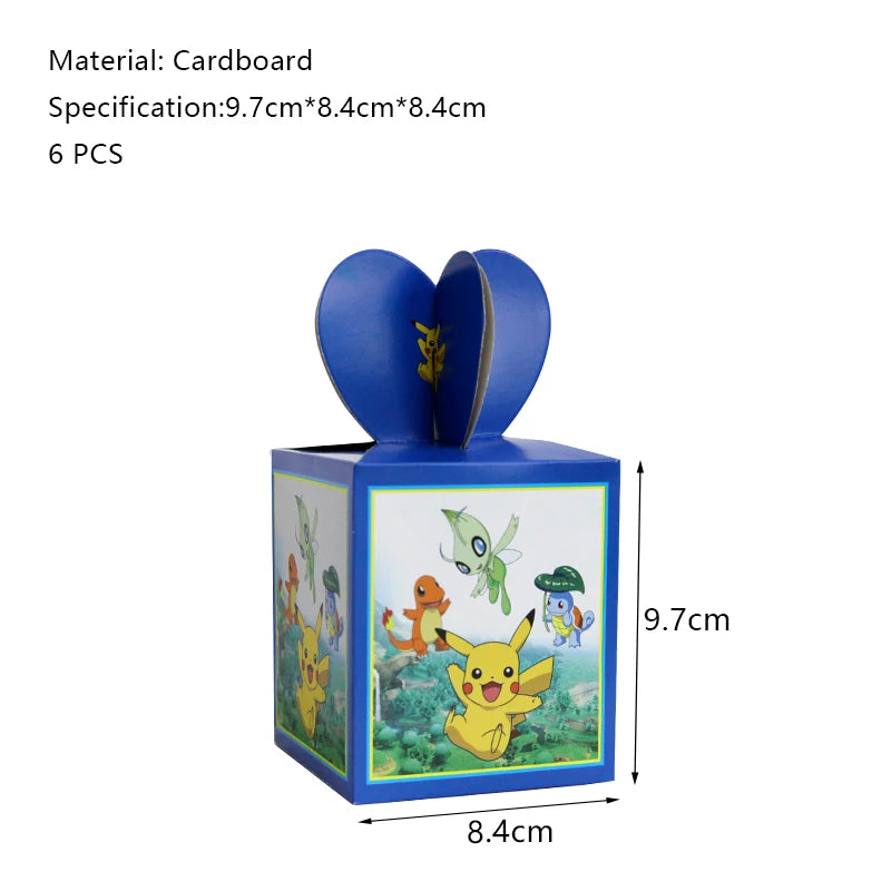 Pokemon Birthday Party Decoration New Pikachu Latex Foil Balloon Kids Disposable Tableware Event Supplies Backdrop Child Gift