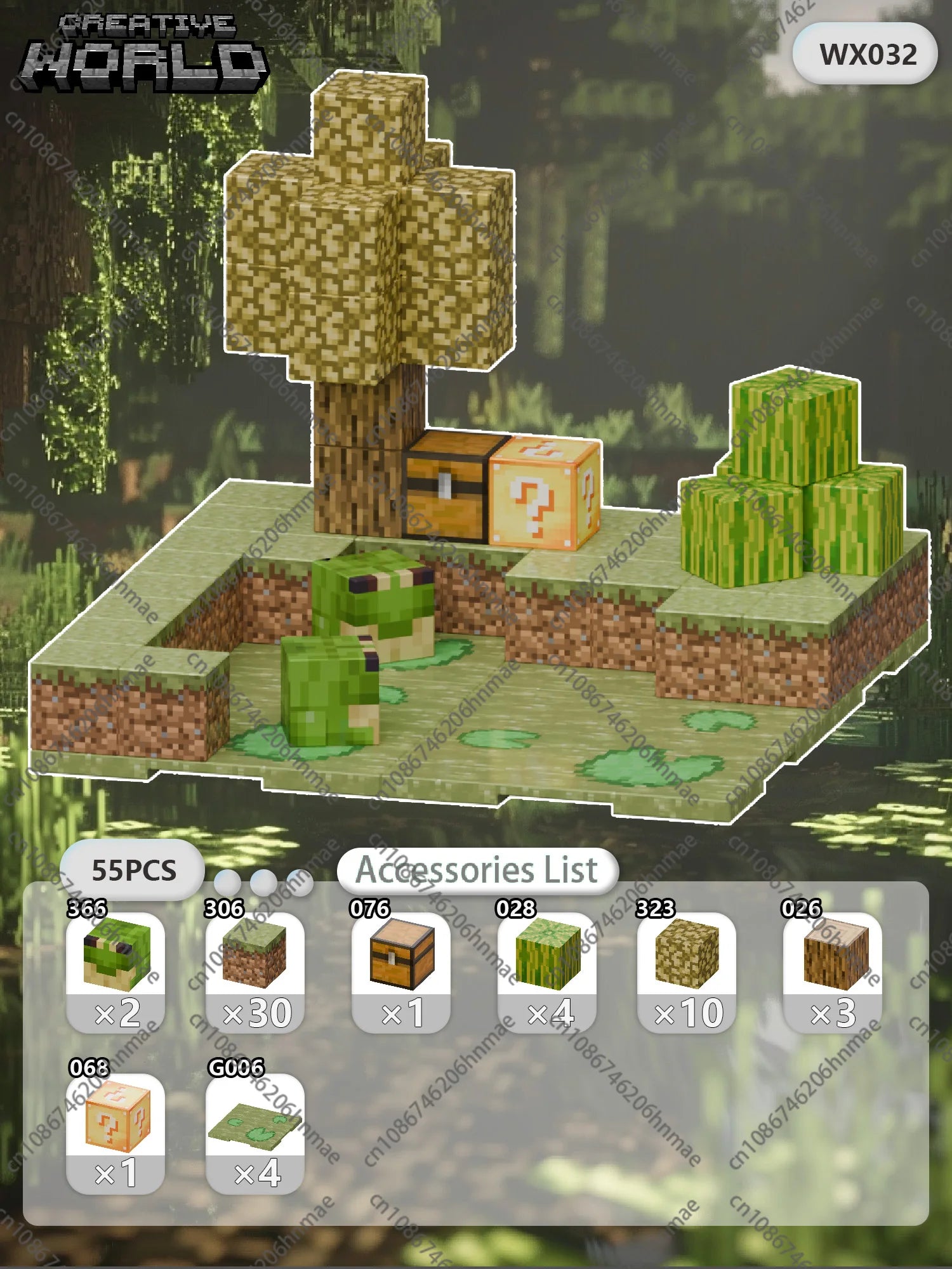 Magnetic Building Blocks Mine World Magnet Cube for Stacking Construction Brick Set Pixel Style Sensory Toys Kid Boys Girls DIY