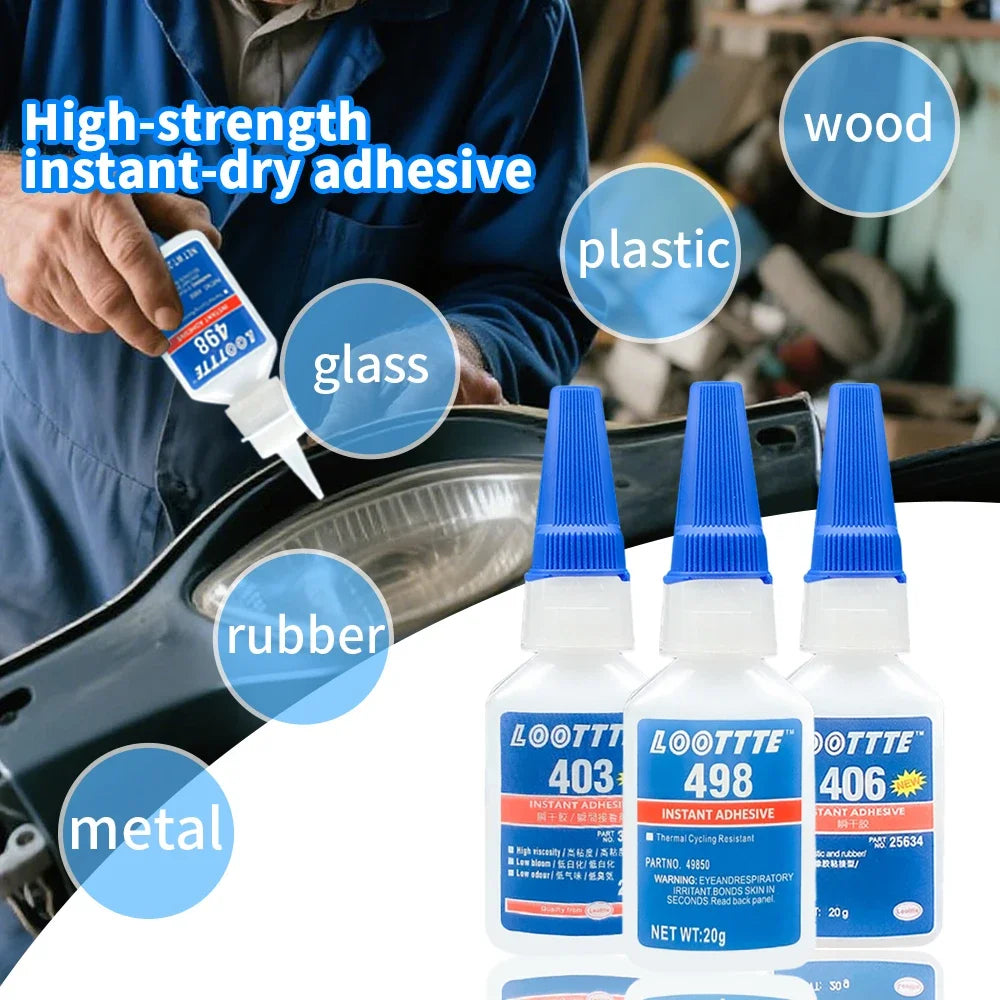 20ml 401 460 Instant Strong Glue Universal Super Glue Mighty Mighty Instant Glue Instant Colorless Adhesive Glue Tools