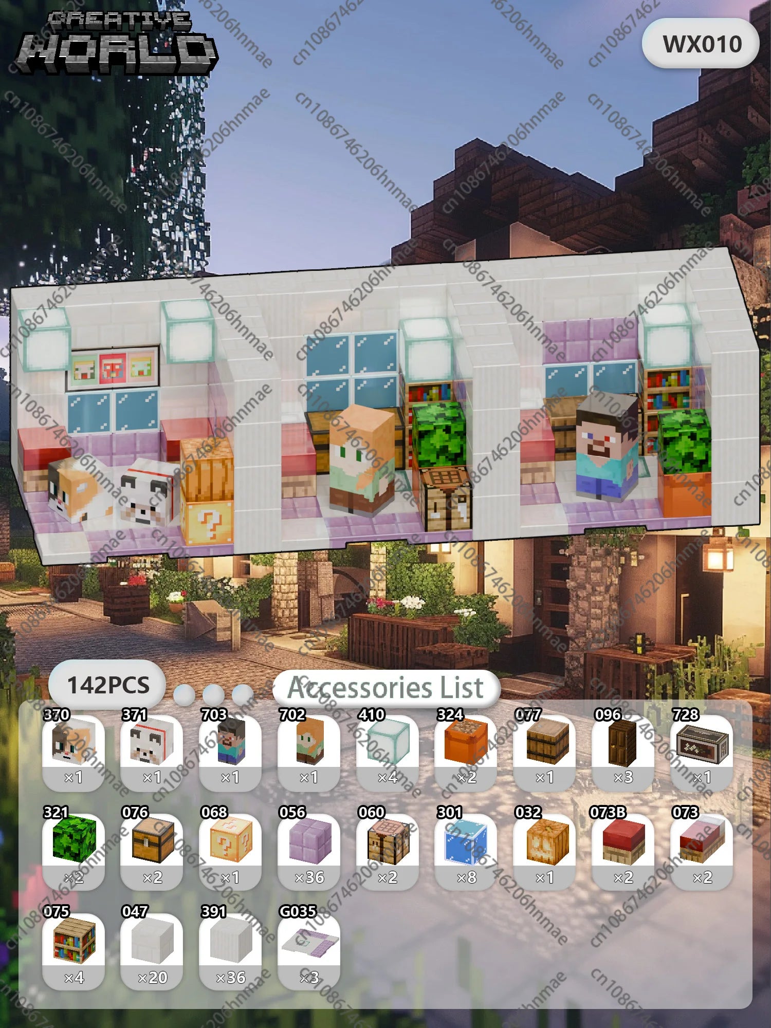 Magnetic Building Blocks Mine World Magnet Cube for Stacking Construction Brick Set Pixel Style Sensory Toys Kid Boys Girls DIY