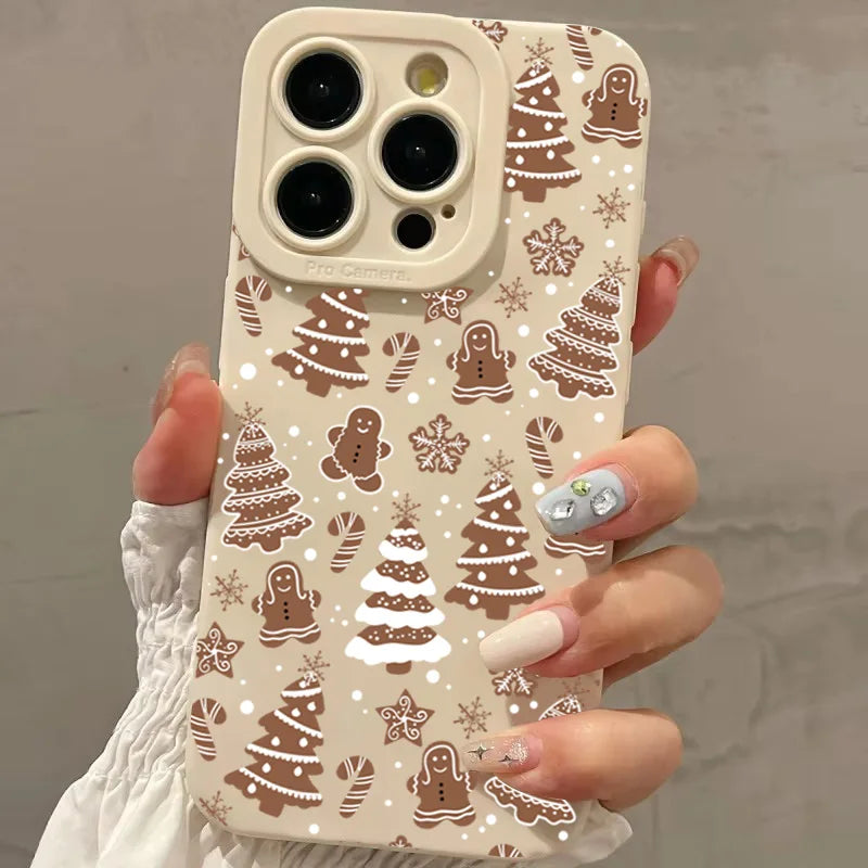 Funny Christmas Tree Phone Case for Xiaomi Redmi Note 14 13 12 Pro Plus 12S 11S 11 10S 10 Redmi 12C 13C 14C 4G Shockproof Cover