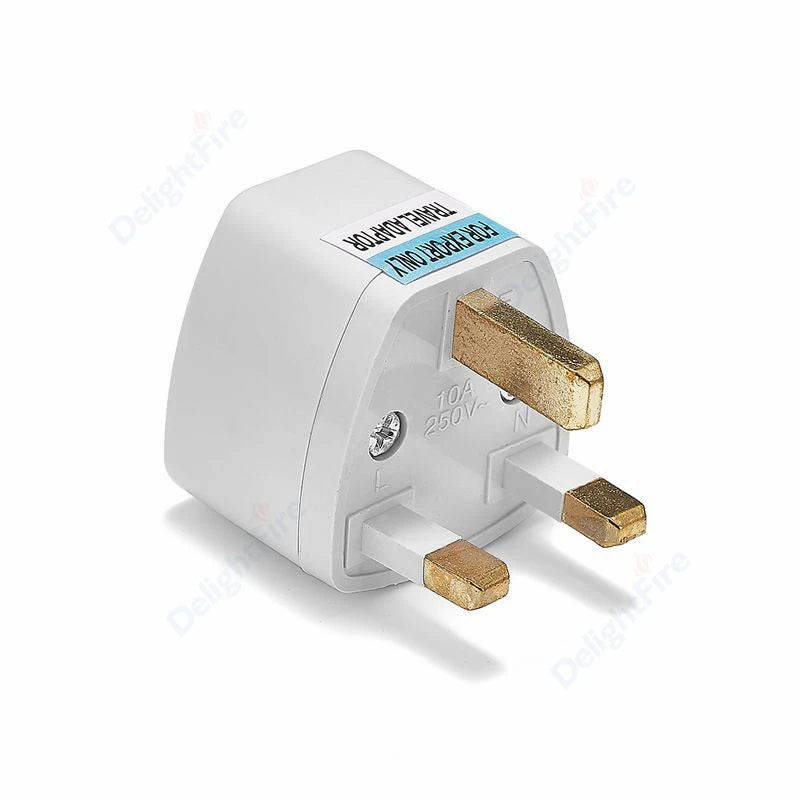 KR Plug Adapter Multifunction Universal AU UK US To EU Electrical Socket Type E/F France Spain Plug Travel Adapter AC Outlet