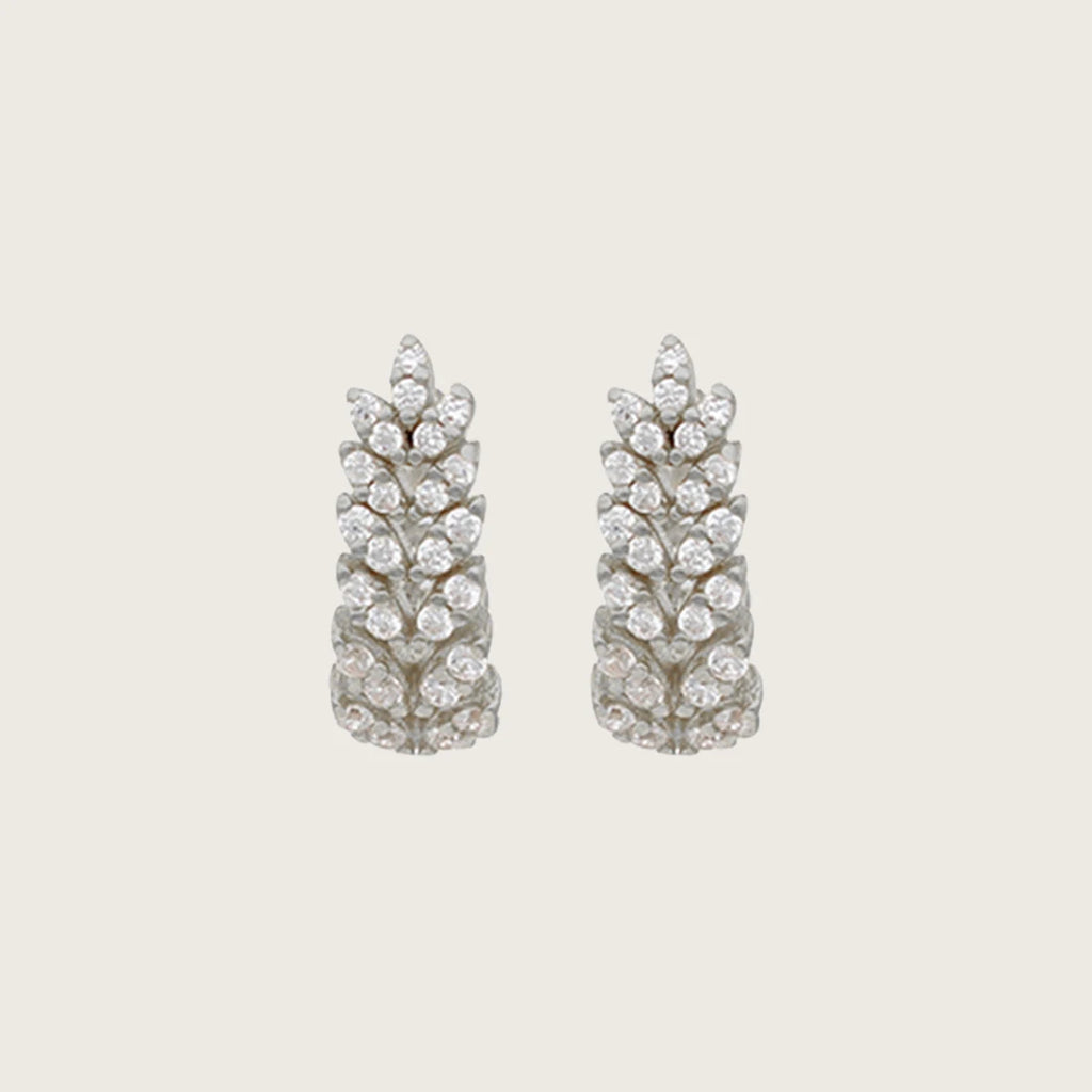 Crmya Chain Stud Earrings for Women Piercing Zirconia Hoop Earrings Women Party Vacation Jewelry Accessories Wholesale