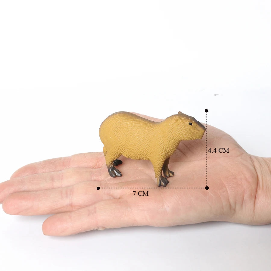 Realistic Woodland Creatures Figurines Toys Raccoon,Beavers ,Badger,Anteater,Platypus Easter Eggs Education Birthday Gift