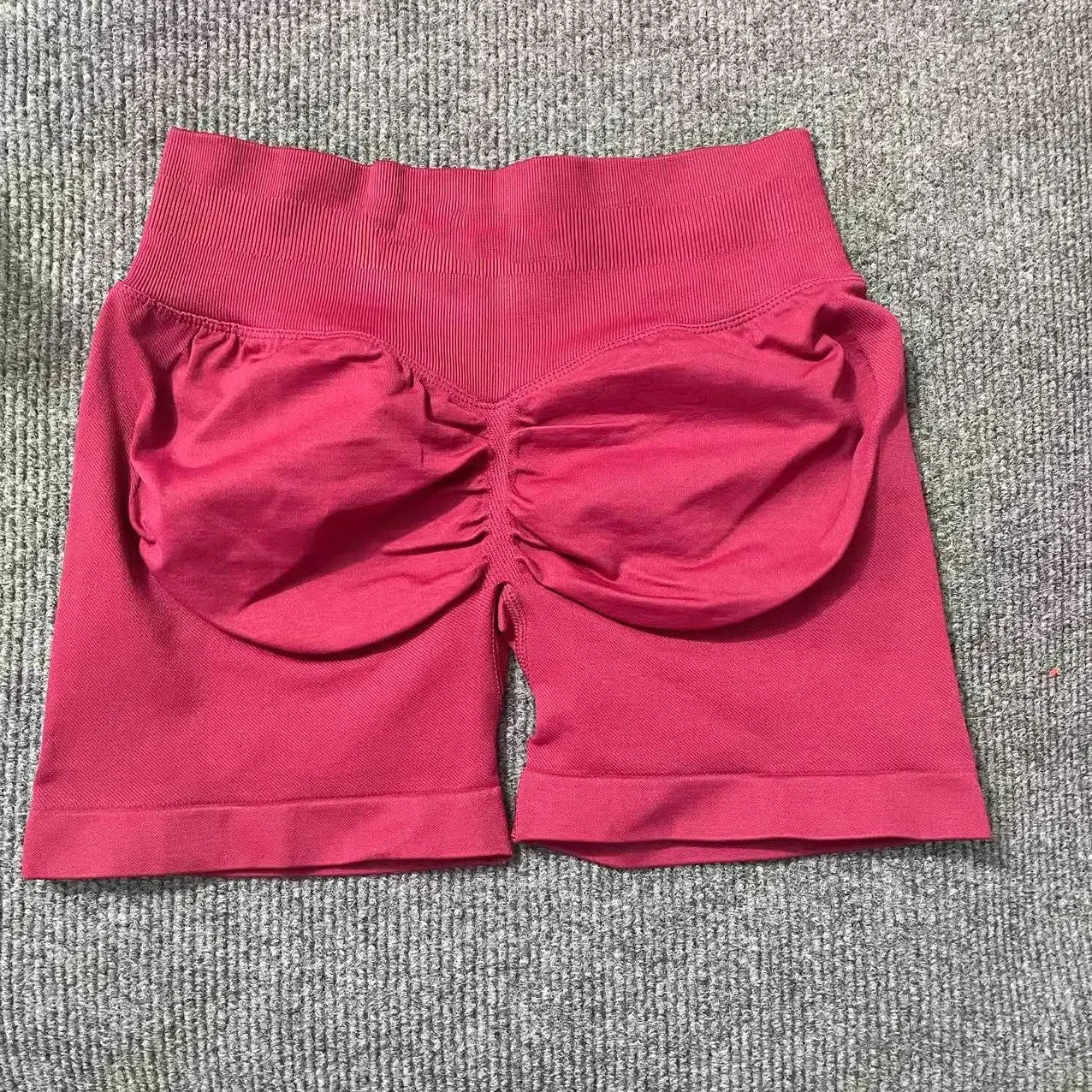 DFyoga impact Shorts  Low Waist Seamless Shorts Scrunch Bum Gym Shorts Workout Biker Short Stretch Fitness Clothing