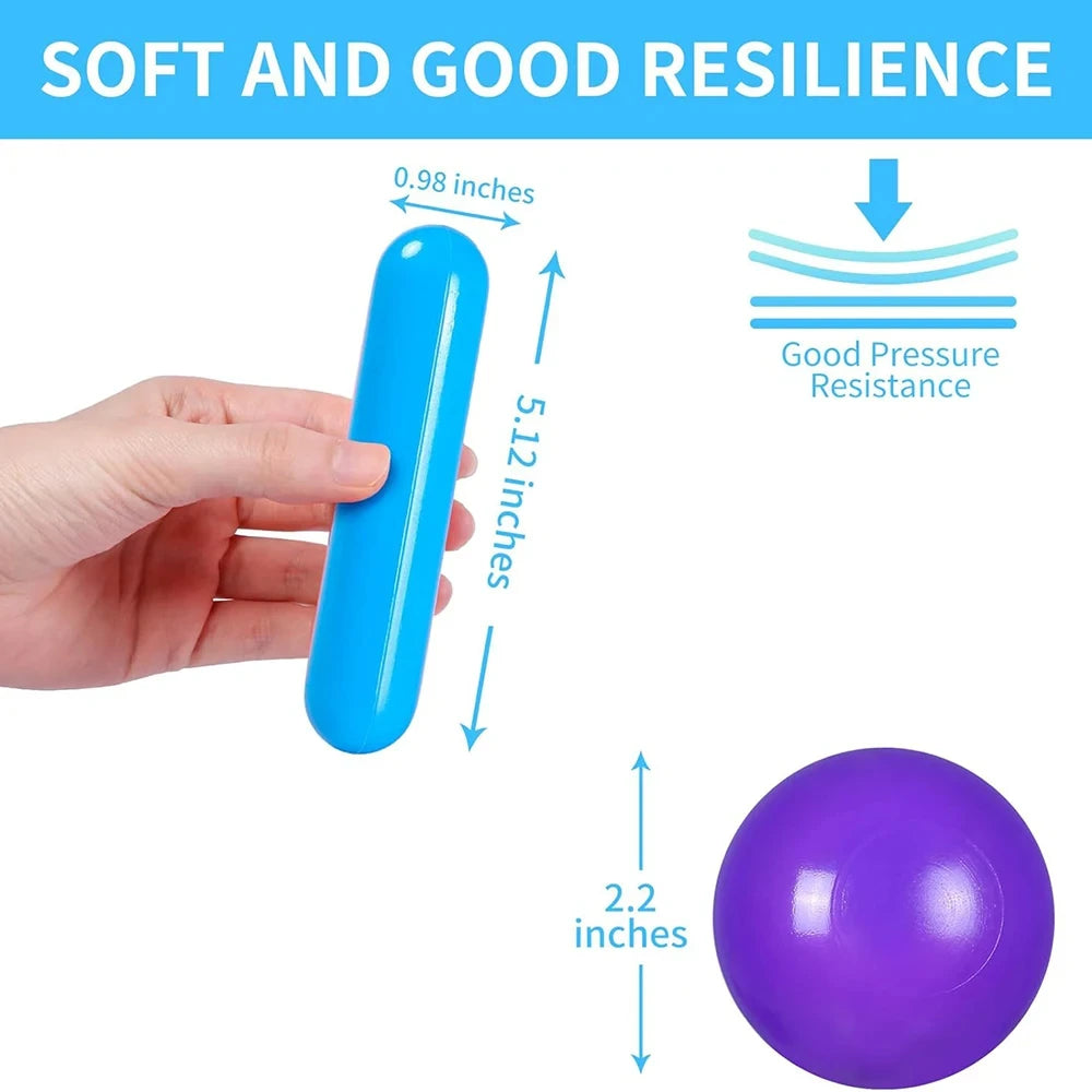 Colorful Baby Plastic Balls Water Pool Ocean Wave Balls Kids Swim Pit With Basketball Hoop Play House Outdoor Tents Toys Props