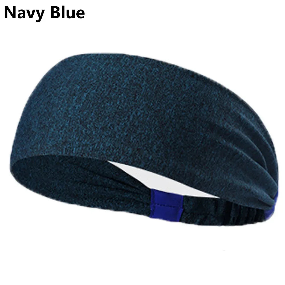 Hot Absorbing Sweat Sport Hair Bands Men Women Elastic Yoga Headbands Fitness Headwear Headwrap Sports Hair Accessories