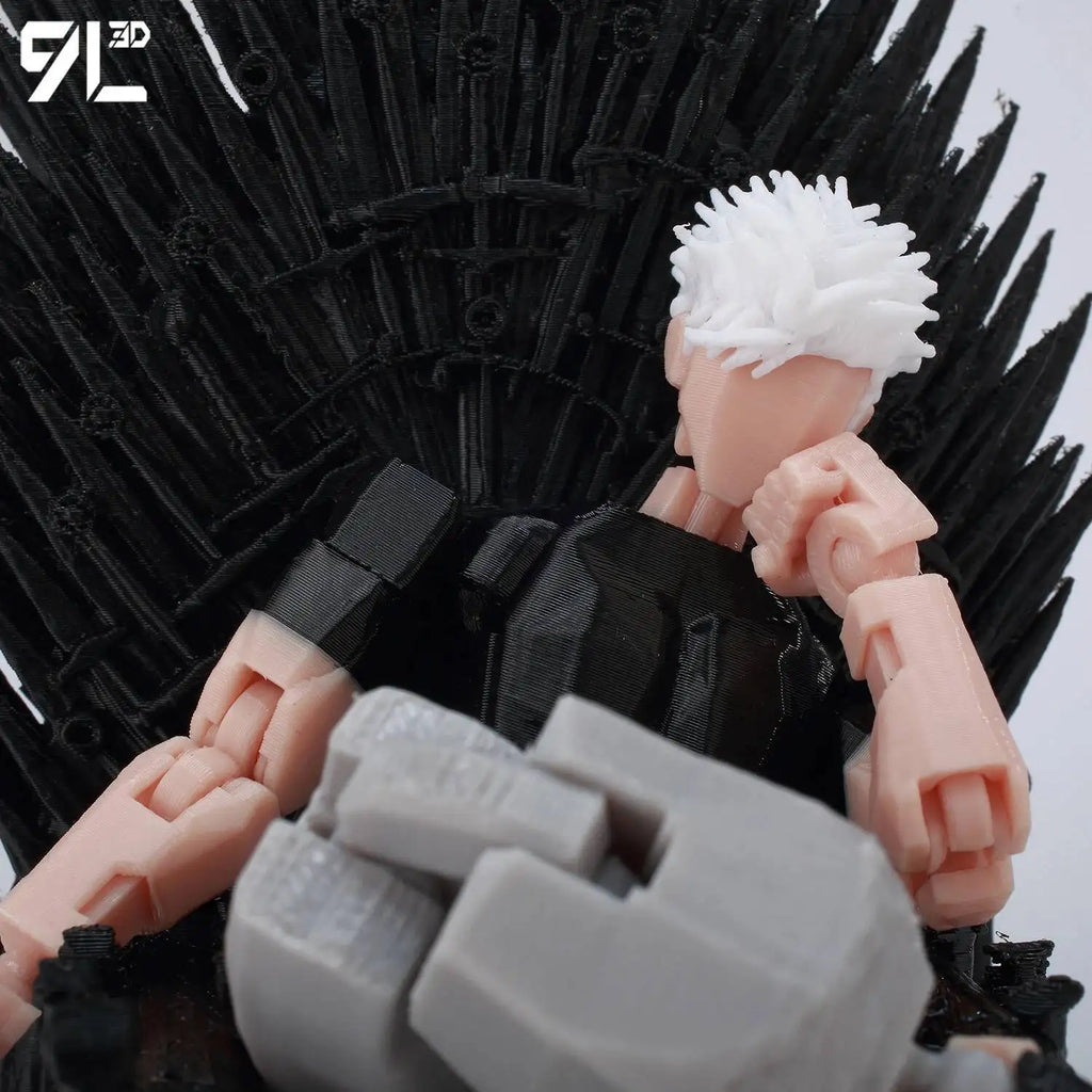 9L3D Printed Anime Jujutsu Kaisen Sukuna Yuji Yuta Satoru Gojo Lucky Dummy 13 Movable Shapeshift Action Figures Mannequin Toys
