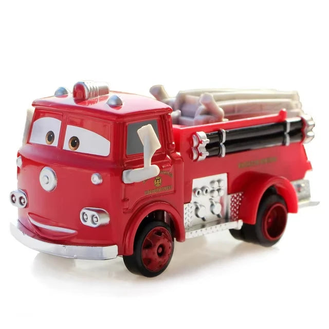 Mini Cars Disney Pixar Cars Toys Lightning McQueen Jackson Storm The King Mater 1:55 Diecast Metal Alloy Model Toys Kids Gifts