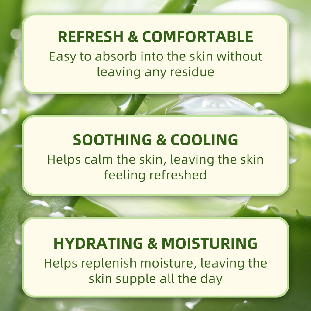 Youbuy Aloe Gel Gel Moisturizing Facial Brightening Skin Care Product