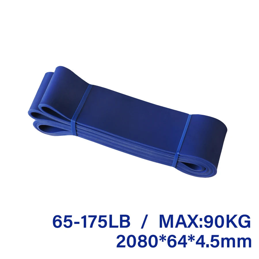 Workout Pilates Latex Resistance Band Sport Fitness Exercise Elastic Band Heavy Duty Strength Pull Up Crossfit Gym Equipments